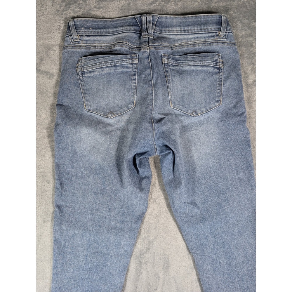 Democracy Ab!solution Women's Size 12 Skinny Jeans Blue Medium Wash Stretch - Picture 6 of 12